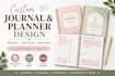 design aesthetic journals, planners and notebooks