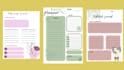 design aesthetic journals, planners and notebooks