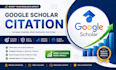 increase google scholar citations, journal citations, and researchgate