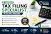 certified tax filing specialist fast and secure
