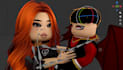 create 3d roblox character rigging, roblox bundle rigging, 3d roblox face rig
