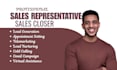 be sales representative for cold calling lead generation and lead nurturing