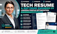 write ats optimized tech resume software engineer cv and linkedin profile