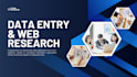 do fast and accurate data entry and web research