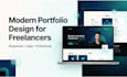 create portfolio website for freelancer