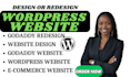 build godaddy wordpress builder wordpress website redesign godaddy redesign