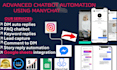 build manychat automation faq chatbots and lead capture systems