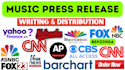 write press release submit music press release pr distribution public relation