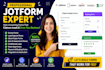 jotform conditional logic client intake forms for healthcare