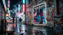 create cinematic ai social media posters
