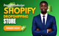 build, design, redesign shopify website, shopify dropshipping ecommerce store