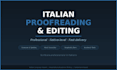 proofread and edit your italian documents professionally