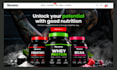 design health supplement shopify store supliful supplement website