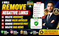 remove negative links delete mugshot erase false articles unwanted post bad news