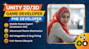 develop high quality 2d and 3d mobile games in unity