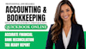 do setup, catchup, cleanup bookkeeping and accounting using quickbooks online