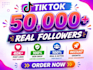 grow tiktok followers with 1000 percent real users