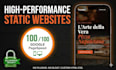 build a lightning fast hand coded website for your business