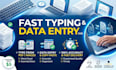 data entry typing work