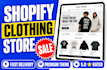build luxury shopify store shopify website, dropshipping store, shopify store