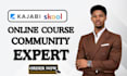 online course content setup kajabi online course creation skool course creation