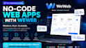 build a modern web app using weweb and no code tools