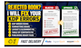 fix amazon kdp formatting errors upload issues manuscript and rejection problems