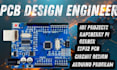 do pcb design circuit schematic multilayer pcb layout fabrication gerber bom