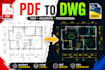 convert PDF to dwg