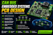 design can bus embedded system and automotive pcb circuit