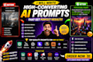 create custom ai prompts for chatgpt, midjourney and ai tools