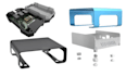 design cnc ready pcb electronics housing enclosure  3d tool box cad in solidwork