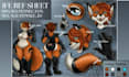 draw furry ref sheet anthro nsfw reference sheet character fursona oc ref sheet