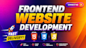 build a modern frontend website