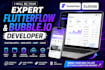 be your expert flutterflow and bubble io developer for custom mobile apps