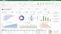 create professional HR dashboard in excel