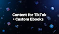 crearé ebooks simples y contenido para tiktok