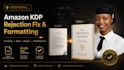 amazon KDP formatting errors and publishing issues fast