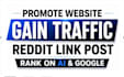 do website promotion, link promotion