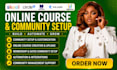 setup so community, circle so, online course and community platform