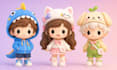 create cute cartoon 3d characters and animals