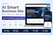 create an ai smart website for your local business