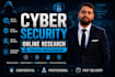 do professional online investigation and security