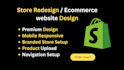 build a branded shopify dropshipping website