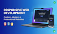 create a responsive HTML CSS website