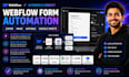 connect webflow forms to zapier make airtable or google sheets