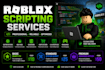 create roblox script and game systems like rounds, shops, and leaderstats