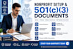 draft nonprofit bylaws and irs ready 501c3 documents