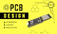 do pcb layout and schematic design
