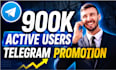 do telegram subscriber, build bot, telegram promotion, crypto telegram promotion
